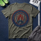 Respiratory Runners Club T-Shirt — Lungs Emblem Running Tee