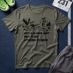 T‑Shirt — “Left a 12‑Hour Shift Only to Get Attacked by Geese” 5K Runner Tee
