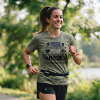 Push. Pump. Physio. T-Shirt — Physical Therapy Tee
