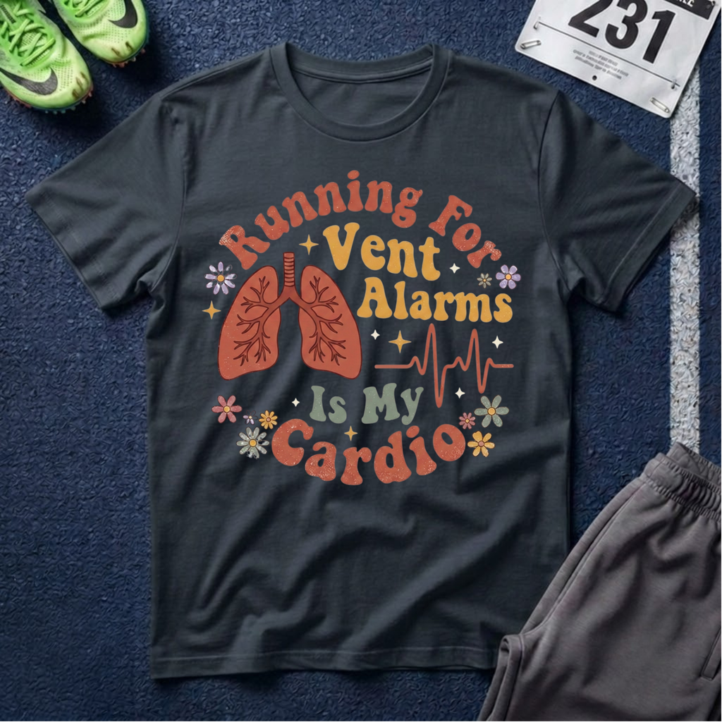 Running for Vent Alarms T-Shirt - Cardio Tee