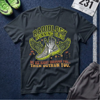 Radiology Running Club T-Shirt — "We See Right Through You" Radiologic Tech Tee