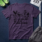 T‑Shirt — “Left a 12‑Hour Shift Only to Get Attacked by Geese” 5K Runner Tee