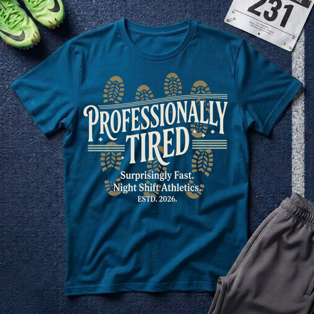 Professionally Tired T-Shirt - Off Shift Athletics