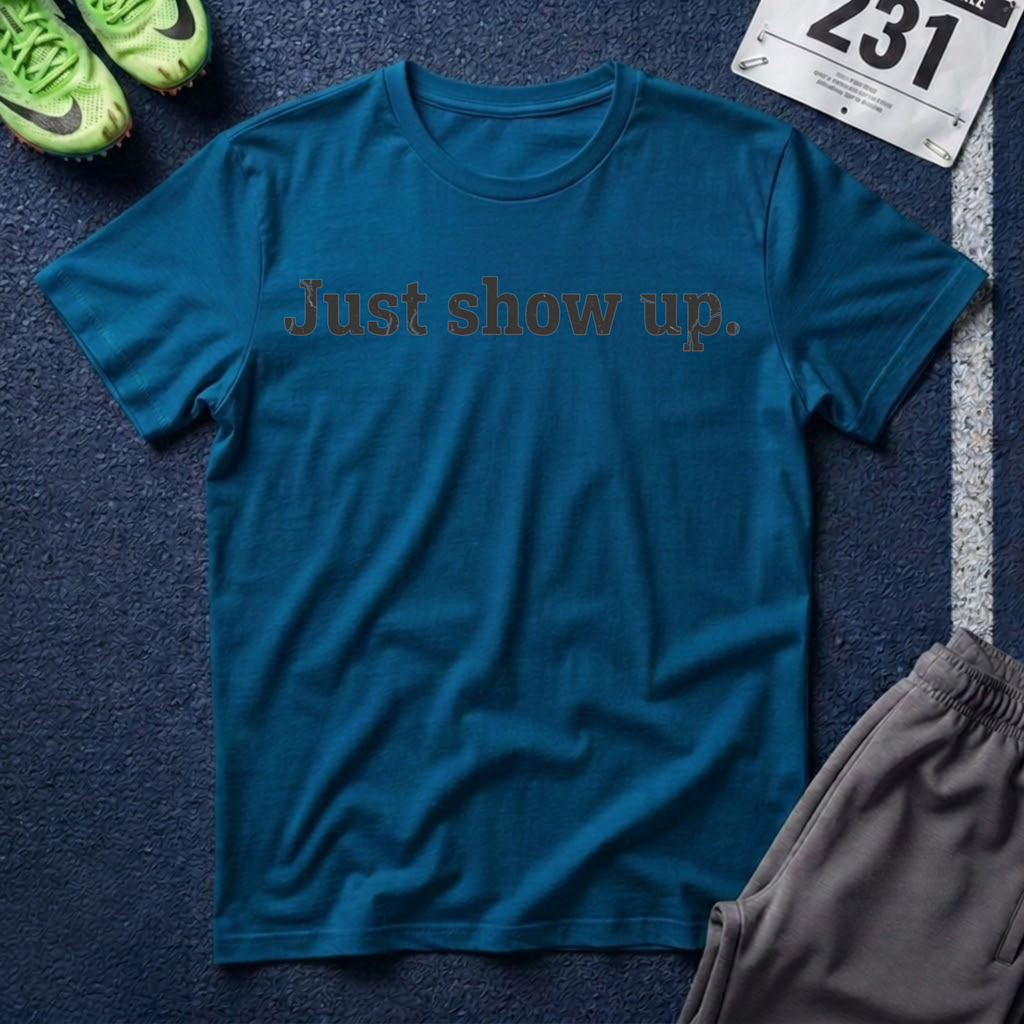 Just Show Up T-Shirt — Motivational Tee