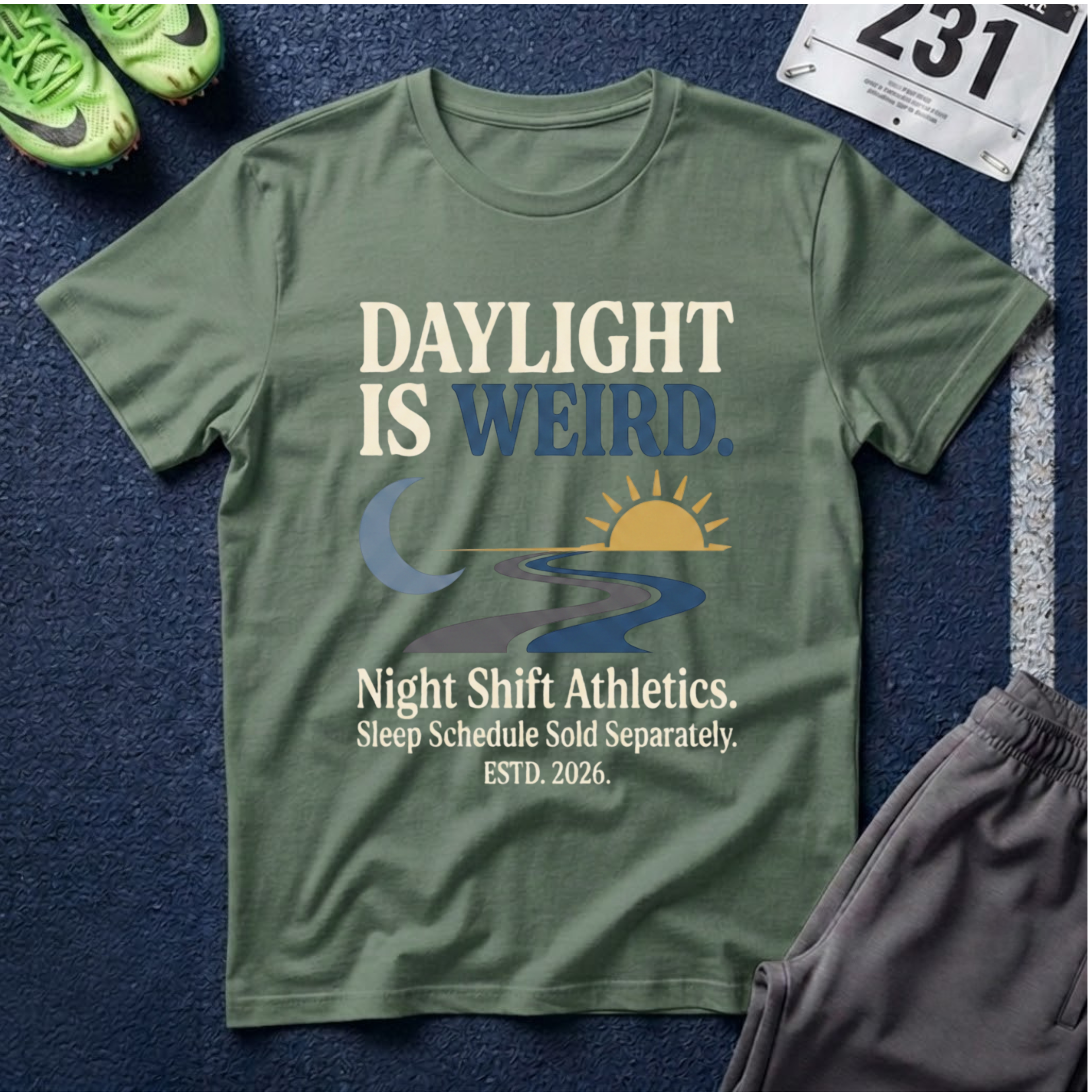 Daylight Is Weird T-Shirt – Night Shift Worker Tee
