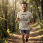 Athletic Nurse T-Shirt — Coffee, Running & Caring Medical Tee