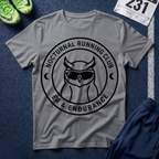 Nocturnal Running Club T-Shirt — Owl Logo Night Runner Tee