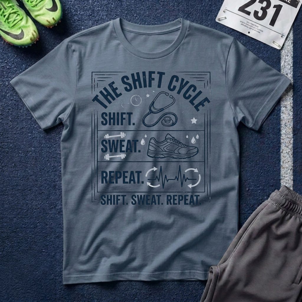 Shift Sweat Repeat T-Shirt