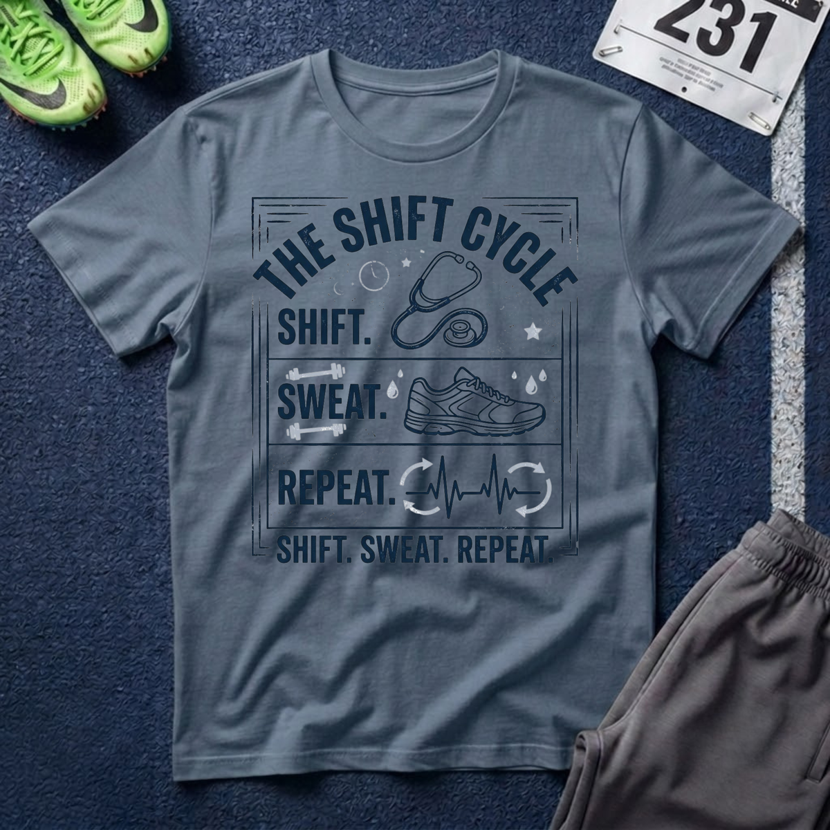 Shift Sweat Repeat T-Shirt