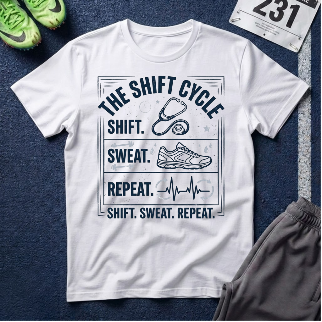 Shift Sweat Repeat T-Shirt