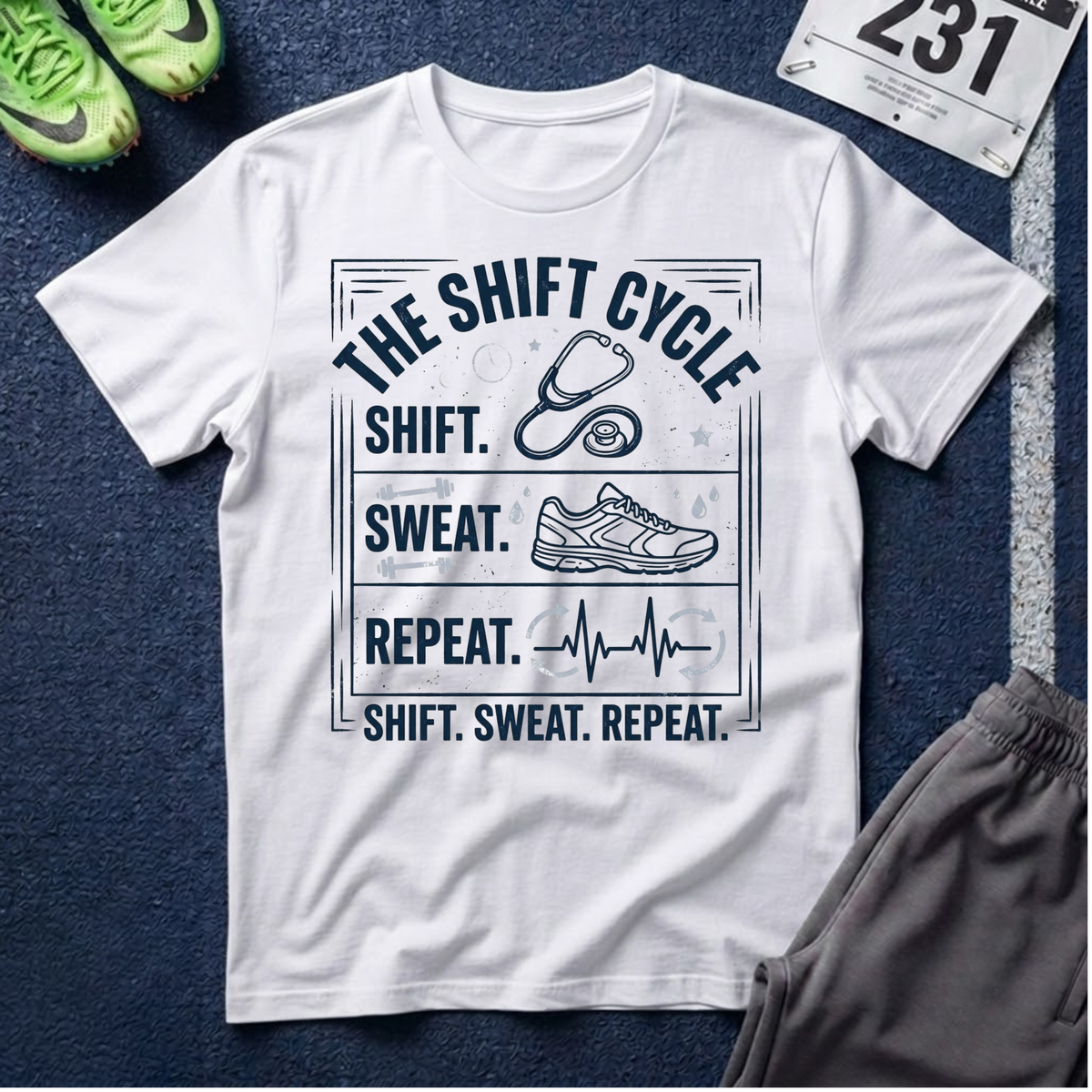 Shift Sweat Repeat T-Shirt