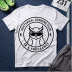 Nocturnal Running Club T-Shirt — Owl Logo Night Runner Tee