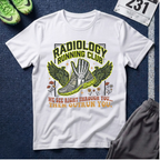 Radiology Running Club T-Shirt — "We See Right Through You" Radiologic Tech Tee